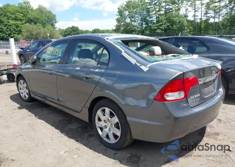 2010 Honda Civic Lx из США, поврежденный, VIN 2HGFA1F57AH535549